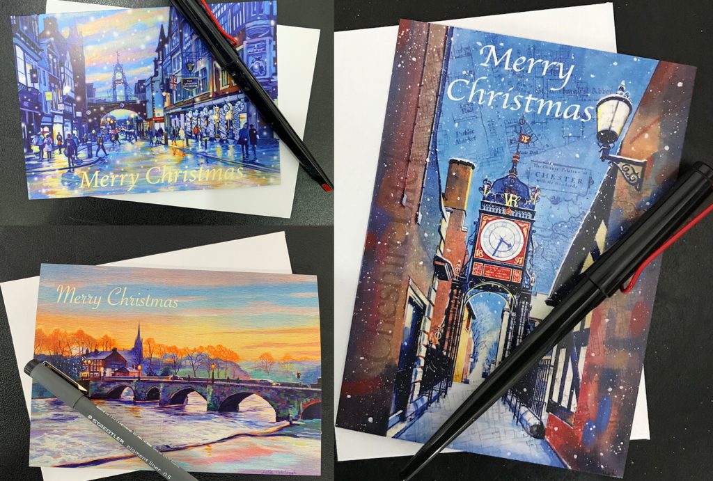 Chester Christmas cards
