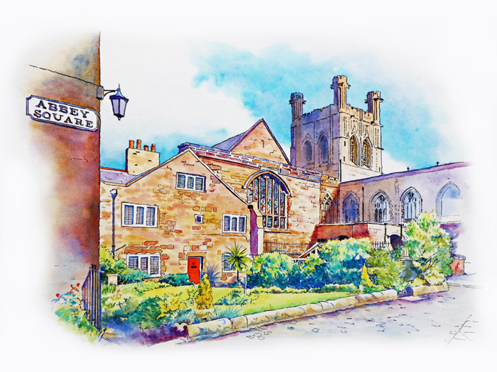 Abbey Square Chester Cathedral